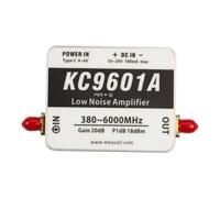 Wzxksoac Módulo LNA de Banda Ultraancha KC9601A, Amplificador de Bajo Ruido de 380 MHz A 6 GHz, 2,4 G/5,8 G, 20 DB, Fuente de Alimentación Tipo C de Alta Ganancia.