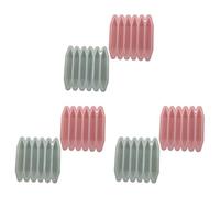Wzxksoac Molde de Reciclaje de CrayóN, Paquete de 6, Molde de Silicona de CrayóN 3D, Horno, Silicona, Molde de CrayóN Duradero y Reutilizable
