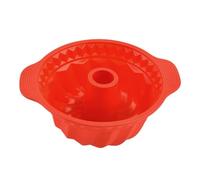 Wzxksoac Molde de Silicona para Repostería, Molde para Pasteles, Utensilios para Hornear, Herramientas para Postres, Muffins, Accesorios para Hornear Pan, Rojo Nórdico
