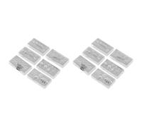 Wzxksoac Molde Duradero del Gel de SíLice 3D de 12Pcs para el DiseñO de la Decoración de DIY del Arte del Clavo
