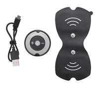 Wzxksoac Negro Mini Masajeador Inteligente del Cuerpo Masajeador de Punto de Acupuntura de Alivio de Dolor de Pulso de Baja Frecuencia Recargable