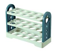 Wzxksoac Nueva Caja de Almacenamiento de Huevos para Refrigerador Caja Giratoria para Guardar Huevos en el Refrigerador Contenedor Organizador de Huevos Que Ahorra Espacio Verde