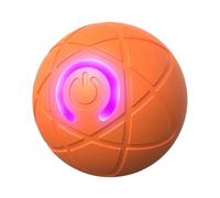 Wzxksoac Nueva Pelota de Juguete Inteligente para Perros, Juguete Electrónico Interactivo para Mascotas, Pelota Móvil, Juguete de Compañía Automático con USB, Pelota Saltadora