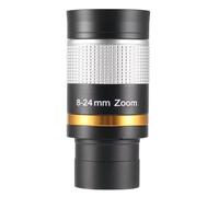 Wzxksoac Ocular con Zoom de 8-24 mm para Telescopio, Lente Óptica Multicapa, Accesorio para Observación Astronómica.