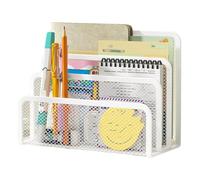 Wzxksoac Organizador de Correo de Escritorio, Archivadores PequeñOs, Organizador de Cartas, MetáLica, Organizador de Documentos, Archivadores, Carpetas y Papel para Escritorio B