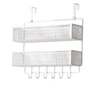 Wzxksoac Organizador de para Colgar sobre la Puerta, Cesta Colgante Multifuncional para Ropa, Sombreros y Dormitorio, Organizador de Almacenamiento de Pie.