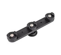 Wzxksoac Orificio de Tornillo de 1/4 Soporte de Zapata Fría Soporte de Expansión Vlog 3 Adaptador de Zapata, para Trípode de Cámara Clip para Teléfono Celular