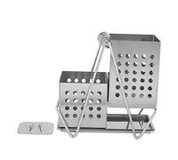 Wzxksoac Palillos Tubo Vajilla Estante de Almacenamiento Estante de Drenaje Pala Cuchara Cuchillo Tenedor Caja de Almacenamiento para Almacenamiento de Cocina