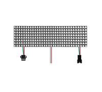 Wzxksoac Panel LED Programable WS2812B RGB de 8 X 32 Píxeles, Pantalla LED Digital Flexible con Direccionamiento Individual.
