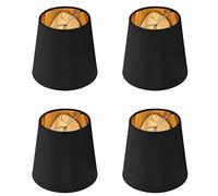 Wzxksoac Pantalla de Lámpara Pequeña Juego de 12 Pantallas de Araña Clip de Pantalla de Lámpara Pequeña para Lámpara de Pared de Lámpara de Mesa de Bombillas de Candelabro