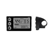 Wzxksoac Pantalla LCD para Bicicleta Eléctrica S866, Controlador Inteligente, Panel de Bicicleta Eléctrica, Enchufe SM, 24 V