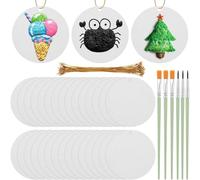 Wzxksoac Papel de Espuma Texturizado con Pinceles y Alambre para Colgar. Papeles de Esponja 3D para Manualidades y Decoración Infantil.