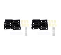 Wzxksoac Paquete de 16 Estantes de Pared para Negro, Soporte de Vinilo para Pared, Soporte para Discos de ÁLbum de AcríLico