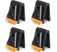 Wzxksoac Paquete de 4 Clips para CinturóN de Herramientas y Bolsas para los Modelos TOU-CT, TOU-CT-150, TB-CT-150SP y Bolsas ClipTech.