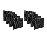 Wzxksoac Paquete de 48 Paneles de Espuma Acústica Panel de Pared de Tratamiento de Insonorización Ignífugo, Espuma de Cancelación de Ruido para Grabación, Estudio, Etc.