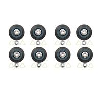 Wzxksoac Paquete de 8 W10314173 Reemplazo del Rodillo del Tambor de la Secadora Compatible con el Kit de Soporte del Tambor del Rodillo WPW10314173 Piezas de la Secadora