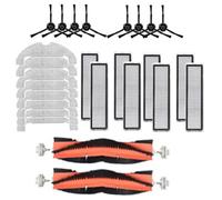 Wzxksoac para BOT Z10 Pro L10 Plus Kits de Piezas de Aspiradora RobóTica Cepillo Principal Cepillo Lateral Filtros Trapo de Fregona