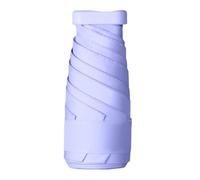 Wzxksoac Paraguas de Viaje Plegable, Paraguas de Bolsillo Portátil de 6 Varillas, Resistente Al Viento y A la Lluvia, Adecuado para Uso Diario