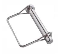 Wzxksoac Pasador de Seguridad Cuadrado Grande de 12,6 mm X 90 mm (1/2 Pulg. X 3-1/2 Pulg.), Pasador de Bloqueo de Eje de Alta Resistencia de Acero Inoxidable 316.
