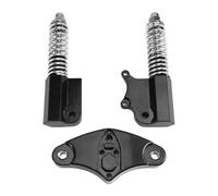 Wzxksoac Patinete EléCtrico de 10 Pulgadas con SuspensióN HidráUlica Delantera y Resorte para Bicicleta de MontañA Plegable