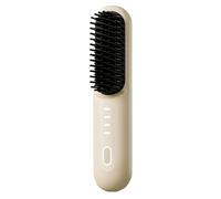 Wzxksoac Peine Inalámbrico para el Cabello Liso y Perezoso, Cuidado del Cabello con Iones Negativos, Peine de Carbón Portátil Sin Dañar el Cabello, Peine Modelador B
