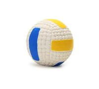 Wzxksoac Pelotas de Juguete para Perros, Juguetes Chirriantes para Cachorros, Tenis Interesantes, Fútbol, Juguetes de Limpieza de Dientes para Perros F
