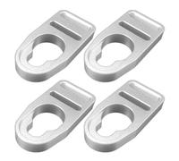 Wzxksoac Pestillos de Aluminio para Asiento de Kayak, Compatibles con el Kit de Reemplazo de Asiento de Kayak, Correas Tipo Botón, Paquete de 4