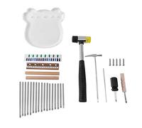 Wzxksoac Piano de Pulgar AcríLico Kalimba de 17 Teclas Instrumento Musical de Bricolaje Piano dedo, Regalos para NiñOs Principiantes (Estilo 4)