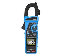 Wzxksoac Pinza Amperimétrica Digital de 1000 A con Verdadero Valor Eficaz, 1000 V CA/CC, Reconocimiento Automático de Voltaje, NCV, Amperímetro, Capacitancia, Temperatura, Ohmios y Hz.