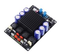 Wzxksoac Placa Amplificadora de Potencia Digital STA508, de Fiebre, 80 W X 2, Caja de Transporte Cuadrada de Baile de Alta Potencia, Amplificador de Potencia de Audio de 12-30 V.