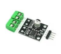 Wzxksoac Placa de Conexión para Controlador de Motor de CC con Escobillas de Puente H DRV8871, Control PWM, 3,6 A, Detección de Corriente Interna Máxima de 6,5 V A 45 V.