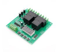 Wzxksoac Placa de Control de/Retroceso del Motor YYB-5, Módulo de de Retardo de Dos Relés, Controlador del Motor, Placa de Control del Motor