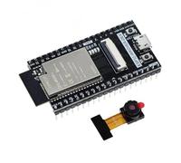 Wzxksoac Placa de Desarrollo ESP32 CAM ESP32-WROVER-DEV Módulo WiFi CH340C con Cámara OV2640 ESP32-CAM ESP32-WROVER, Soldadura