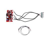 Wzxksoac Placa Frontal de Amplificador de Potencia de Audio de Alta Fidelidad, Placa de Tonos, Placa Frontal, Ajuste de Balance de Sonido y Grave, Placa Amplificadora