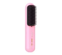 Wzxksoac Plancha de Pelo Recargable Plancha de Pelo de Iones Negativos Pelo Rizado Peine Rizador Eléctrico de Doble Propósito B