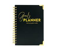 Wzxksoac Planificador Semanal Mensual PráCtico Organizador Personal Blocs de Notas Agenda Planificador Cuadernos Escuela Material de Oficina Regalo Negro