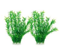 Wzxksoac Planta Acuática para Paisajismo de Peceras, Decoración de Peceras, Simulación de Paisajismo de Acuario, Planta Acuática, Sauce Verde