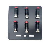 Wzxksoac Plataforma de Soldadura Universal para Placa PCB con Soporte y Ranura para Pines MagnéTicos y Abrazadera Fija para Soldadura de Circuitos Impresos.