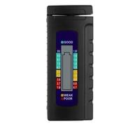 Wzxksoac Probador de Batería con Pantalla Digital ° 5/7, Pila de Botón de 1,5 V, Pila de 9 V, 6F22, Medidor de Voltaje, Comprobador de Batería
