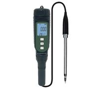 Wzxksoac Probador de Suelo, Medidor de CE, Medidor de Temperatura, para Exteriores, para Plantas de Jardín, Flores, Instrumento de Prueba.
