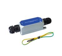 Wzxksoac Protector Sobretensiones PoE Multigigabit para Exteriores, Impermeable, IP67, 10 KV, Pararrayos, 10 G