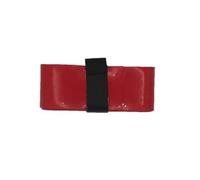 Wzxksoac Protectora Universal para Diadema, Compatible con Diadema de PU con Recorte Libre para Auriculares, Color Rojo.