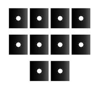 Wzxksoac Protectores de Estufa de Gas,Cubiertas Reutilizables para Quemadores Cocina,Protector de Alfombrilla,Almohadilla de Limpieza,Cubierta Protectora Superior para Estufa de Gas, Negro