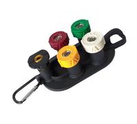 Wzxksoac Puntas para Hidrolavadora (Paquete de 5), Conexión Rápida de 1/4 de Pulgada, Juego de Boquillas Multigrado con Soporte - Accesorios para Hidrolavadoras