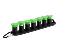 Wzxksoac Puntas para Hidrolavadora, Paquete de 7 Puntas de Boquilla de 25 Grados, Color Verde, con Soporte para Boquilla, Conexión Rápida de 1/4 de Pulgada.