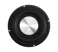 Wzxksoac Radiador de Diafragma de Graves de 5,25 Pulgadas con Soporte, Depósito de Amortiguación Pasivo, Altavoz Falso, Depósito de Radiación con de CD de Audio DIY.