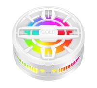 Wzxksoac Radiador Magnético para Teléfono Móvil, Ventilador de Refrigeración Semiconductor RGB con Clip Trasero, Color