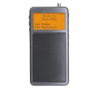 Wzxksoac Radio Bluetooth Portátil de Bolsillo Mini Radios Estéreo FM Altavoz Bluetooth Inalámbrico con Despertador para Personas Mayores Al Aire Libre