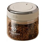 Wzxksoac Rastreador de Fechas para Café, Otros Alimentos, Té, con Almacenamiento Al Vacío, Tarro para Almacenar Leche en Polvo A