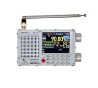 Wzxksoac Receptor de Radio de Corta DP-666 TEF6686 de 5000 MAh, Banda, FM, Am y FM, de Alta Sensibilidad y Color